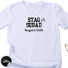 Personalised Stag Squad Party T Shirts