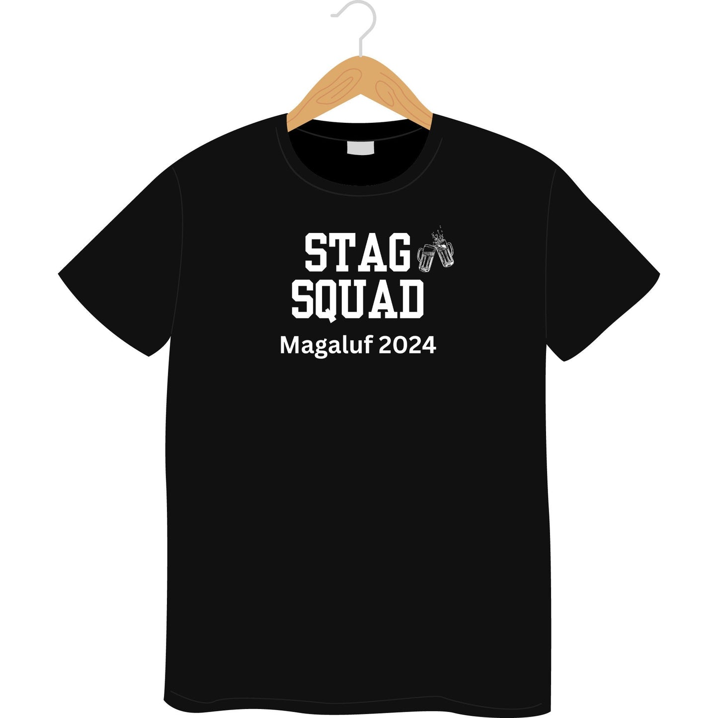 Personalised Stag Squad Party T Shirts