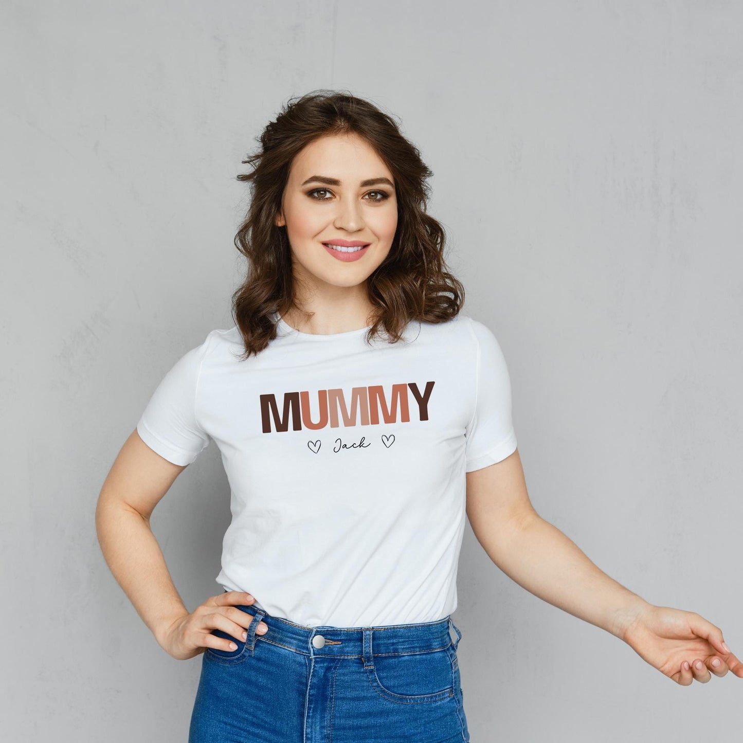 Personalised Mummy T Shirt for Women, Custom Mothers Day Funny Shirt, New Mom Shirt, Custom Name T Shirt, Mothers Day Gift Tee