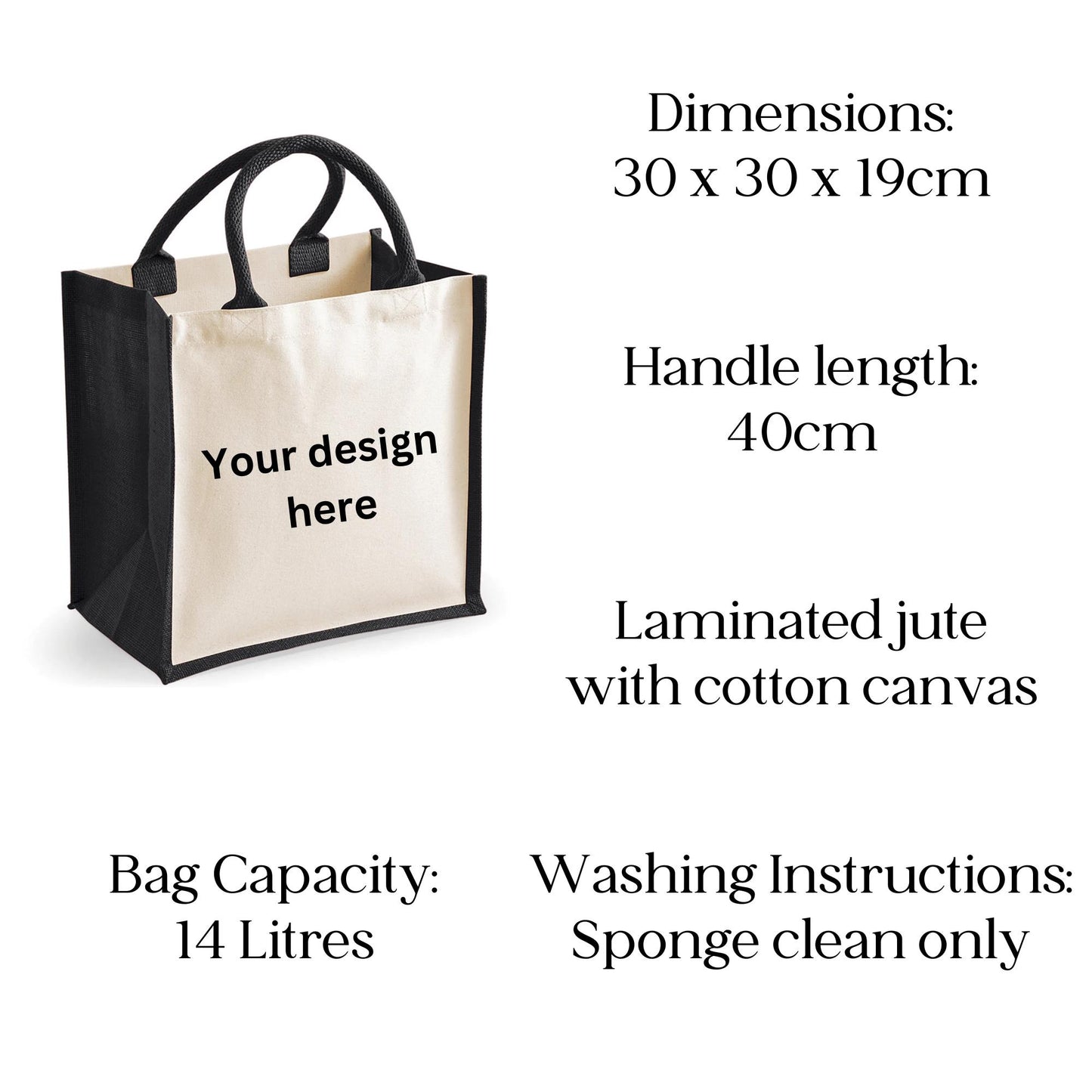 Custom Canvas Tote Bag, Customised Tote Bag, Personalised Name Tote Bag, Custom Canvas Tote Bag, Your Own Design Bag, Personalised Gift
