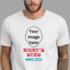 Personalised Custom Photo Stag T Shirt