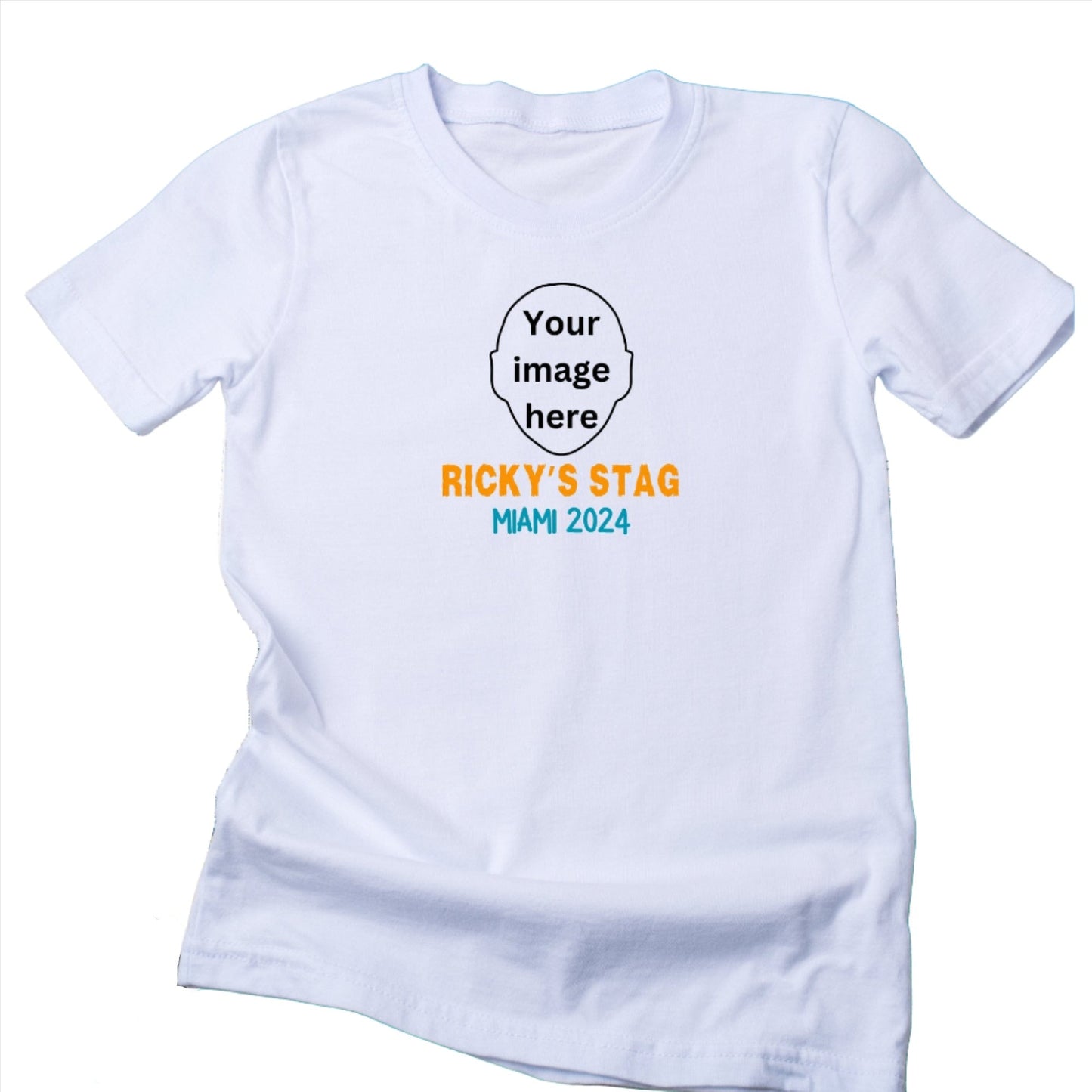 Personalised Stag Do Photo T Shirt