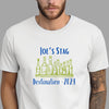 Personalised Loes Stag Beer Bottles T Shirts