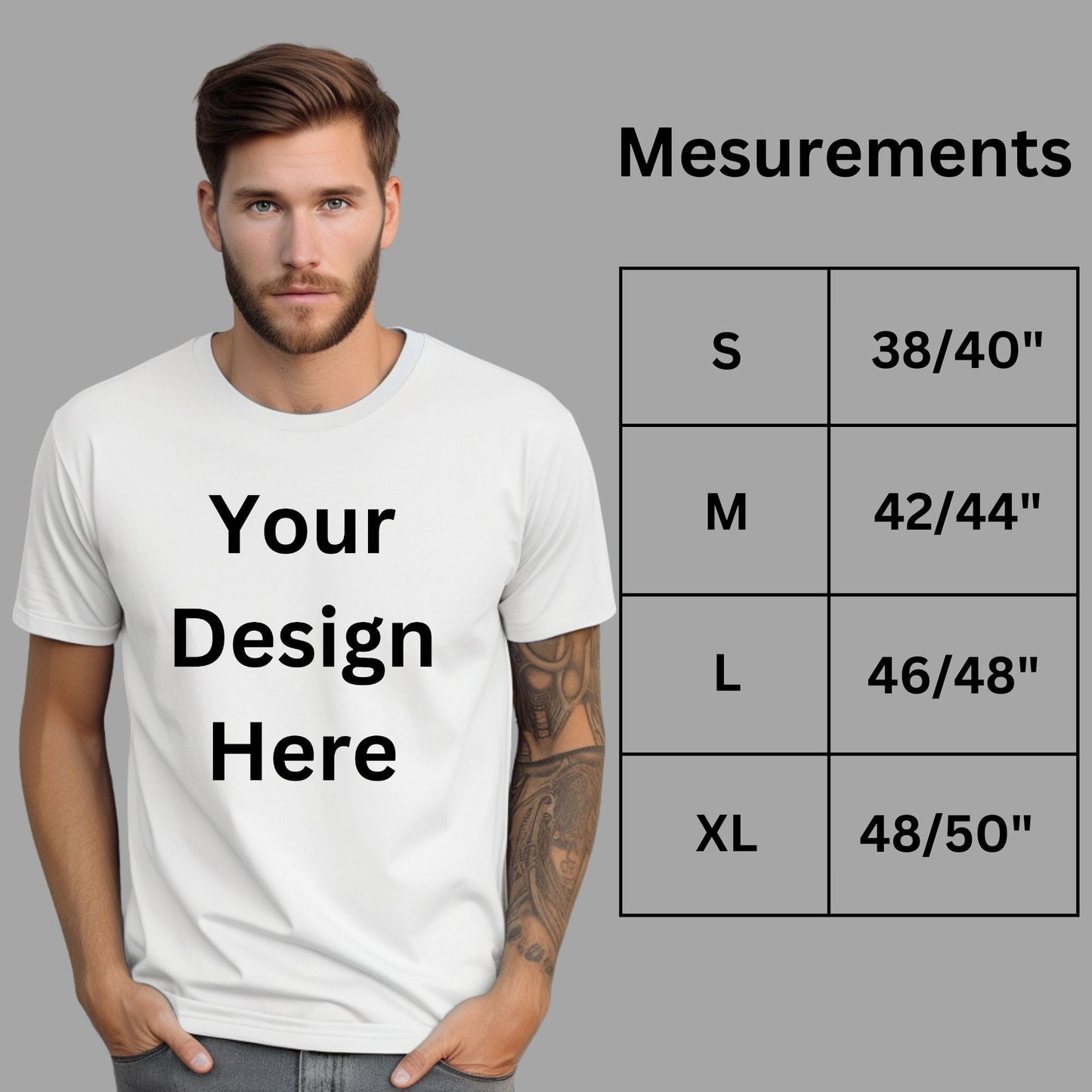 Personalised Printed T Shirts for Men