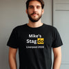 Personalised Stag Do Bachelorette Party T Shirt