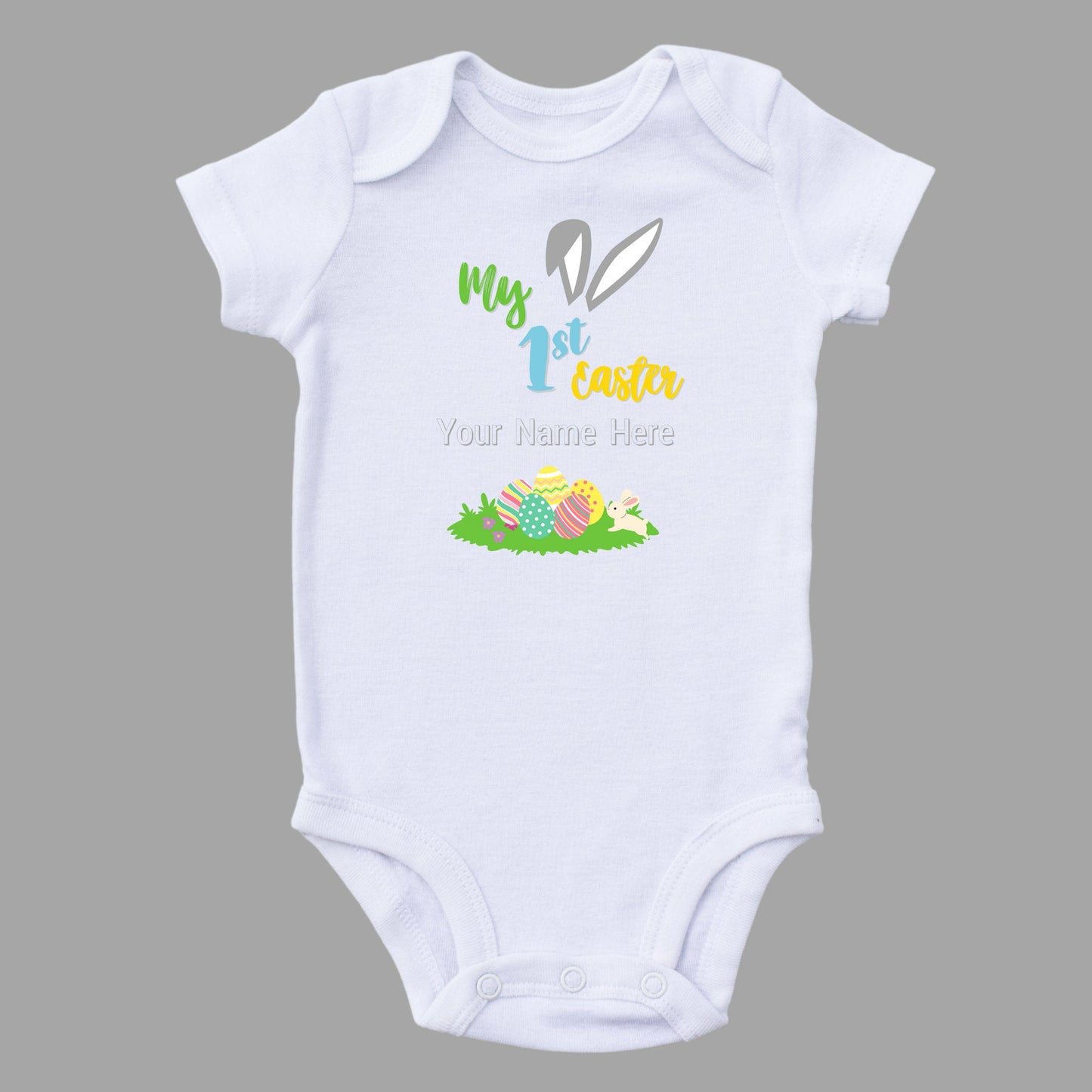 Personalised My First Easter Egg Baby Bodysuit