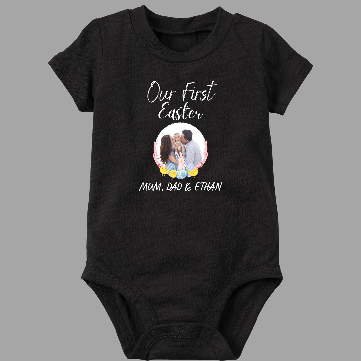 Personalised Our First Easter Family Matching Dress