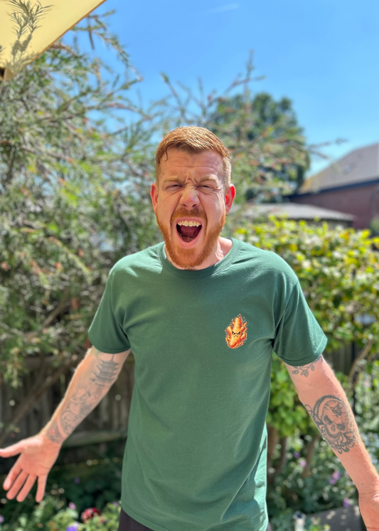 Mr Ginger T-Shirt | Rage Logo