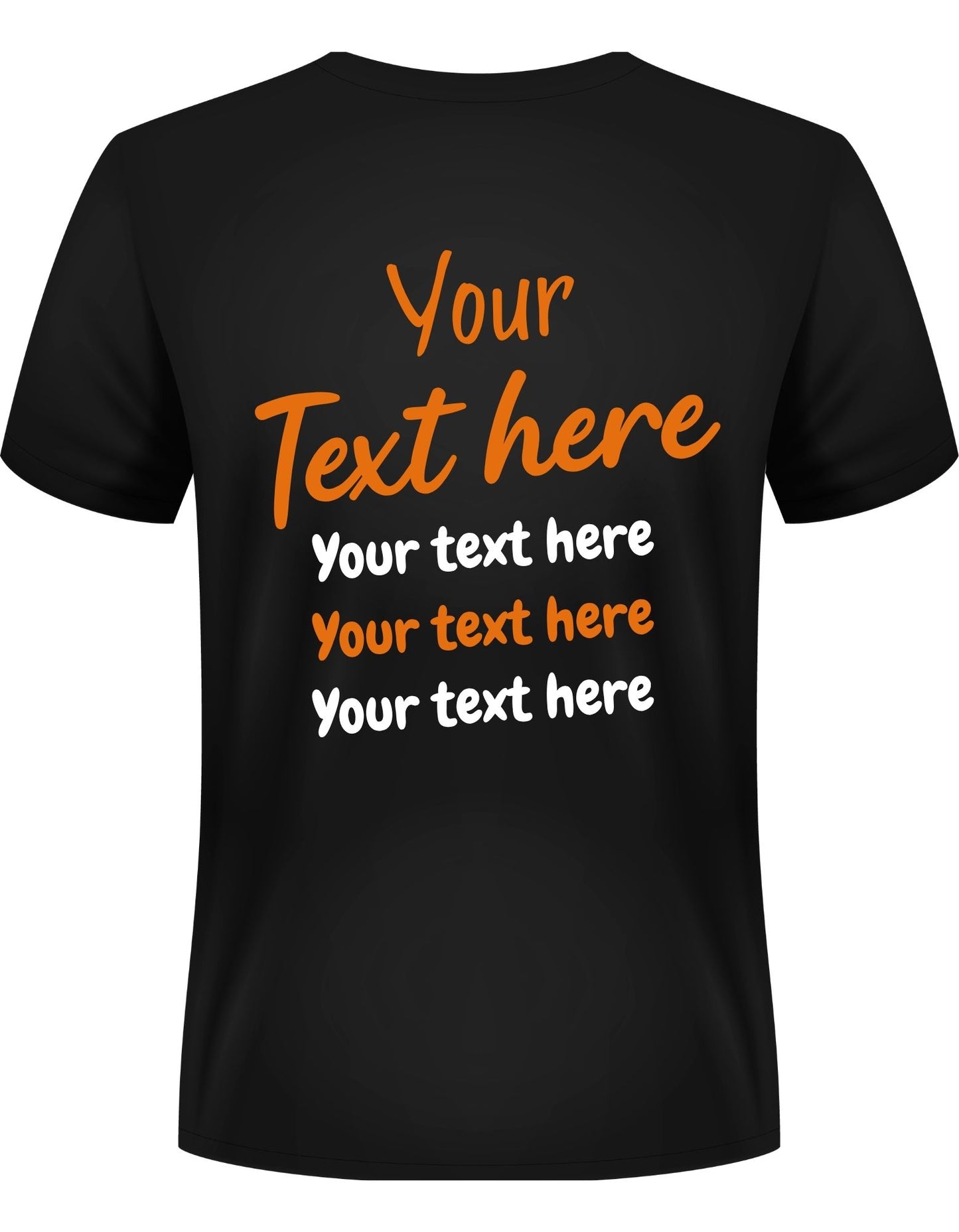 Mr Ginger T-Shirt | Logo | Back Personalisation