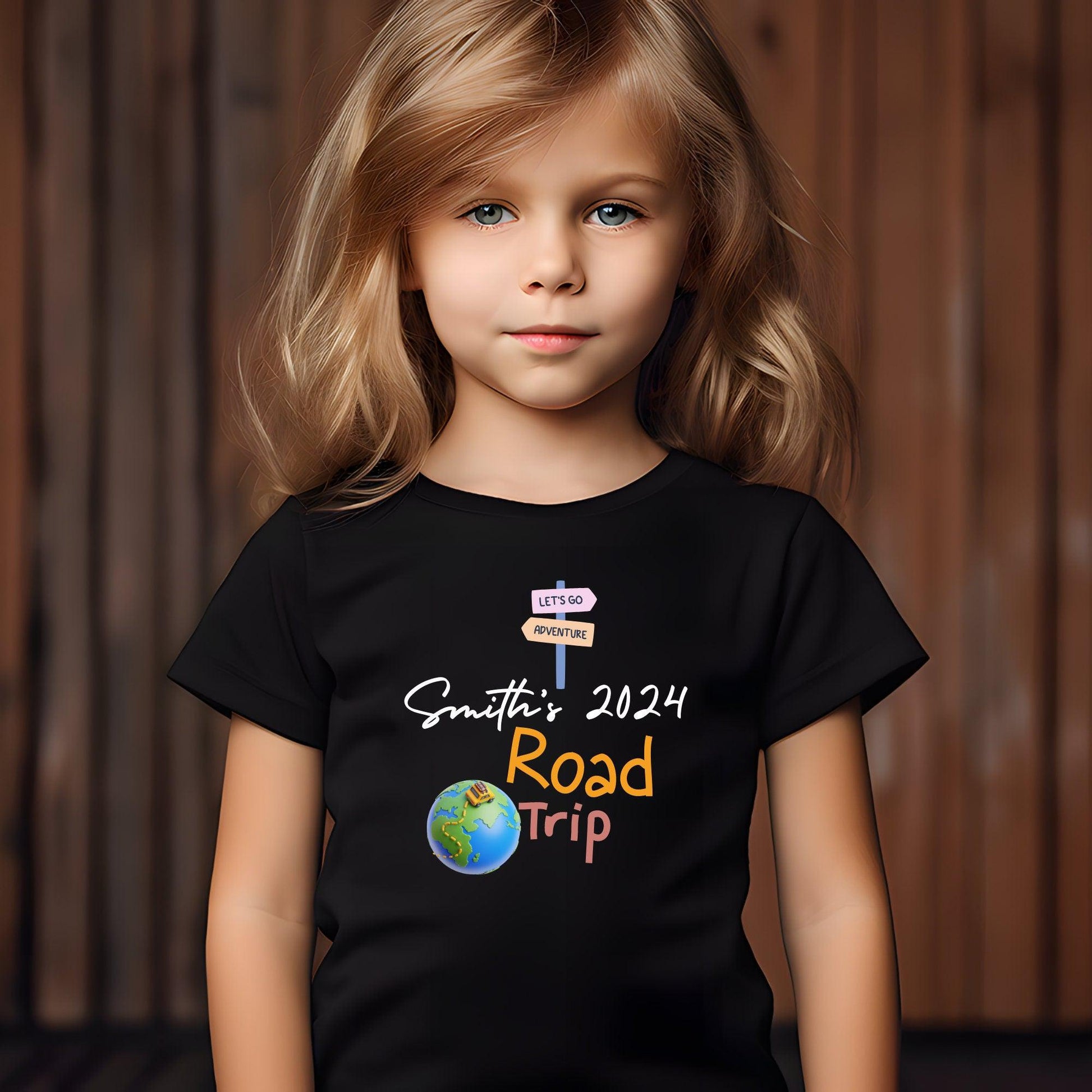 Adventure Awaits: Family Road Trip T-Shirt Set for Travel Lovers - Matching Shirts for Your Weekend Getaway