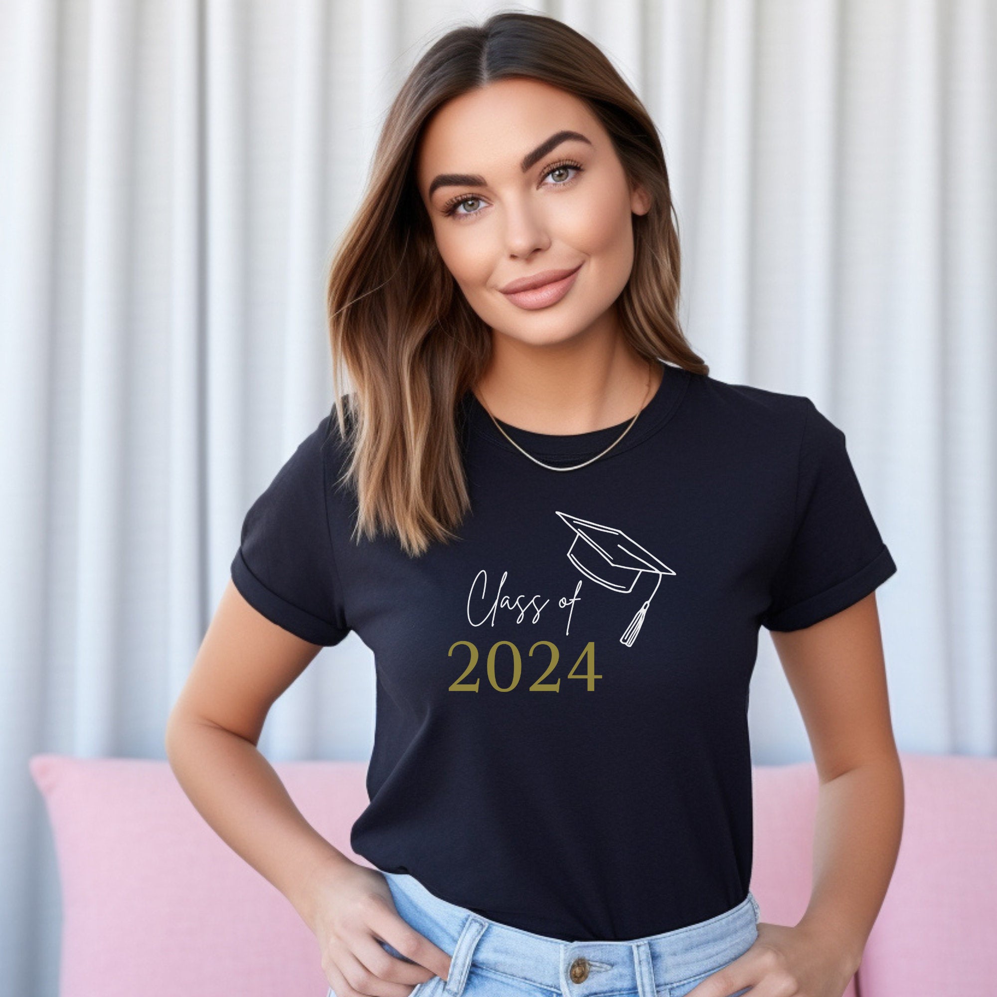 Class of 2024 Graduation Cap T Shirts