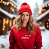 Custom Christmas Snowflake Gift Box Family Sweatshirts