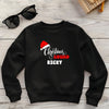 Custom Christmas Squad Santa Hat Sweatshirt