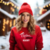 Custom Christmas Squad Santa Hat Sweatshirt