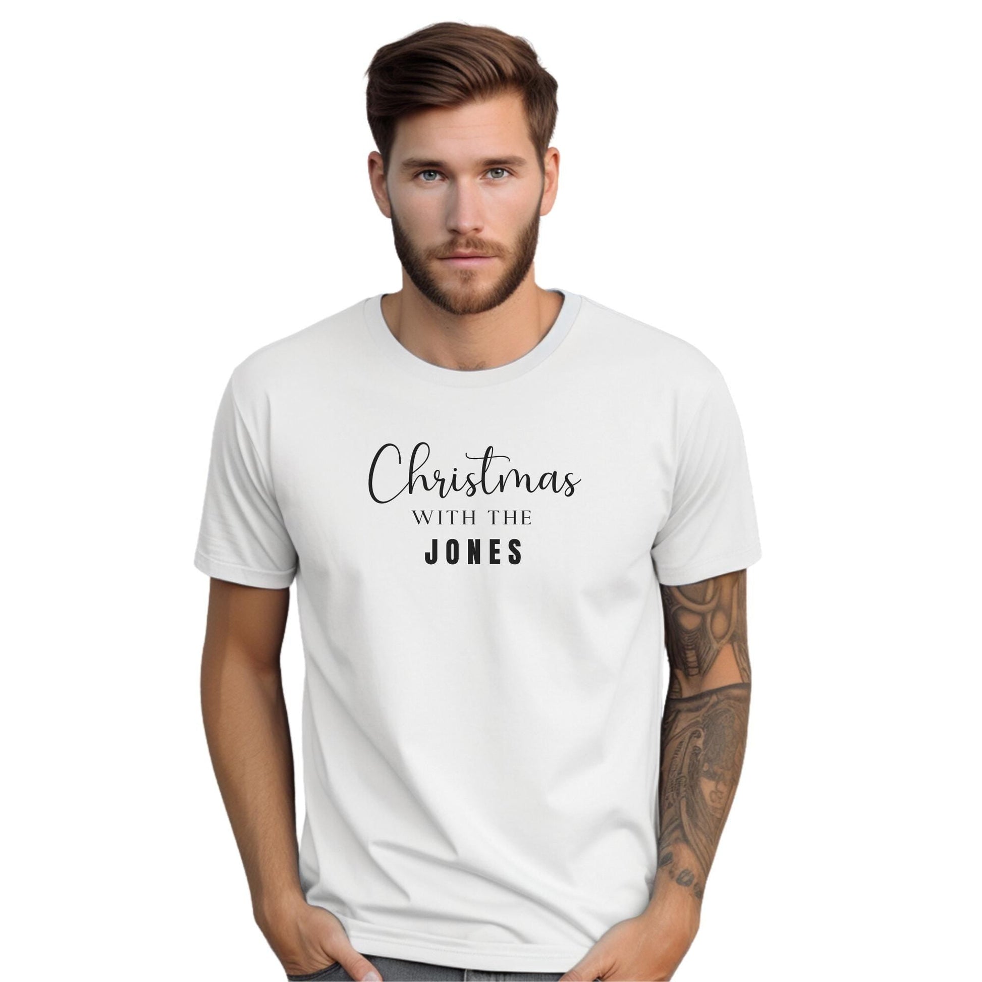 Personalised Matching Family Christmas T Shirt