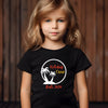Custom Holiday Crew Circle Palm Tree T Shirt