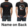 Custom Holiday Crew Circle Palm Tree T Shirt