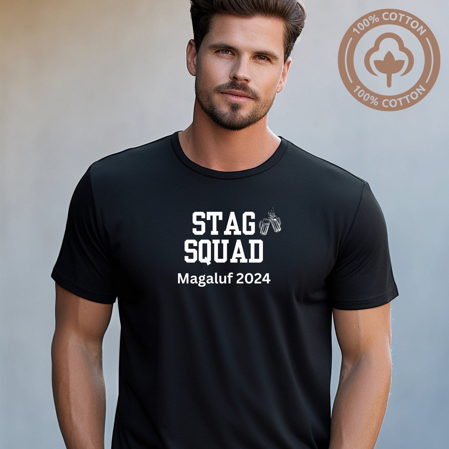 Personalised Stag Squad Party T Shirts