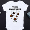 Custom Team Halloween Ghost Pumpkin Family Shirts