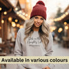 Unisex Couple Sweatshirts Sorry Not Sorry Vibe