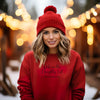 Unisex Couple Sweatshirts Sorry Not Sorry Vibe