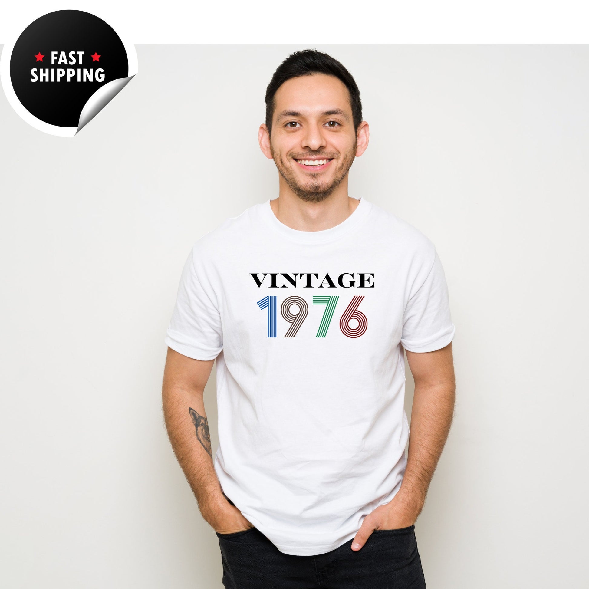 Custom Vintage Year Shirt, Custom Year Shirt, Unisex Short Sleeved Shirt, Personalised Any Year Tee, Custom Printed Tee, Birthday Gift Shirt