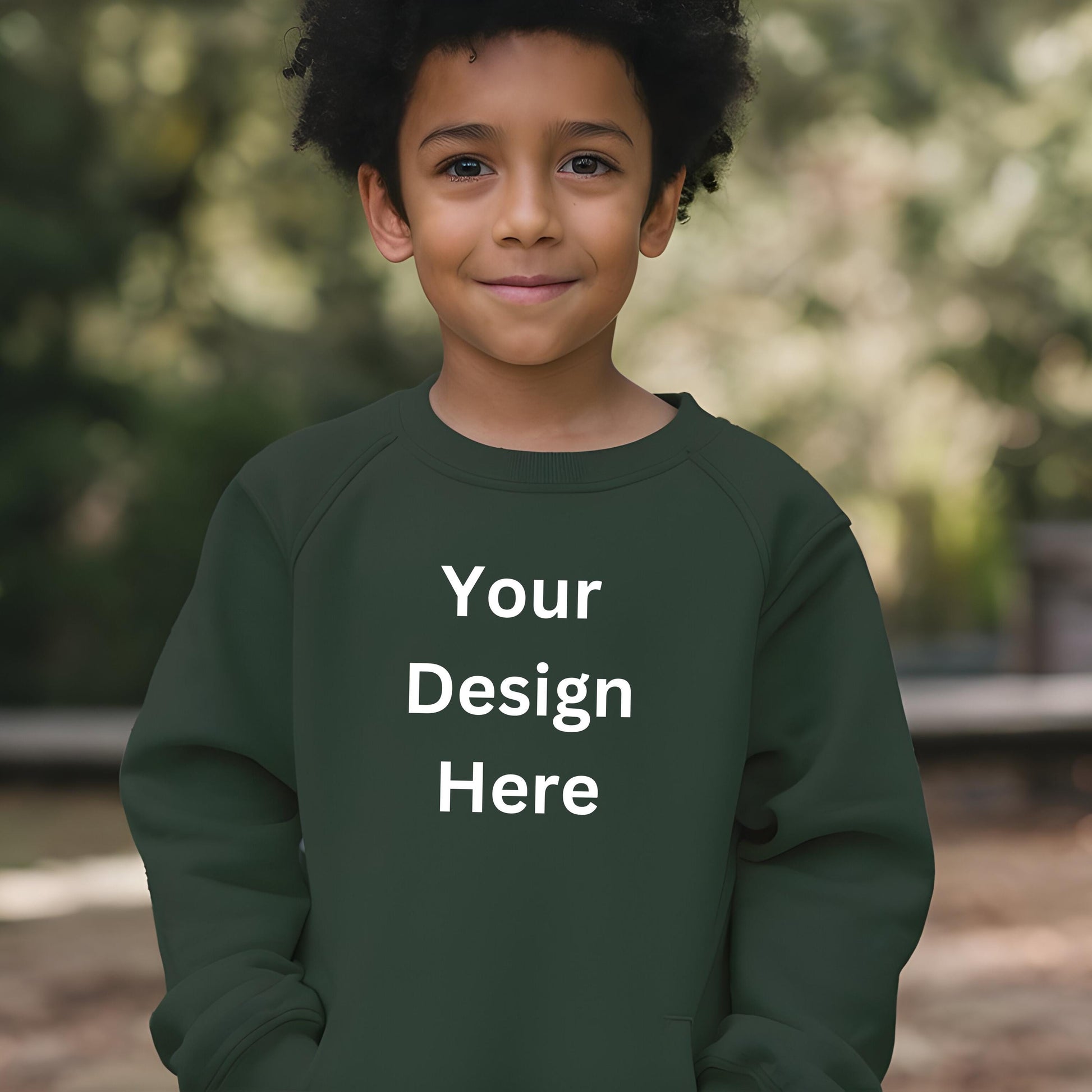 Personalised Custom Kid's Christmas Sweatshirt