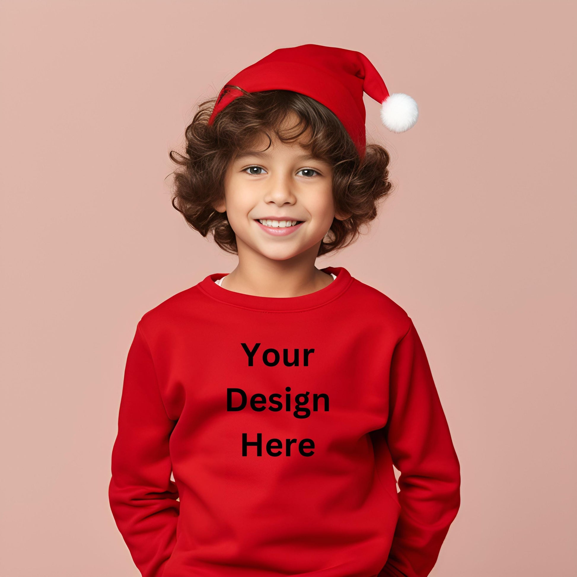 Personalised Custom Kid's Christmas Sweatshirt