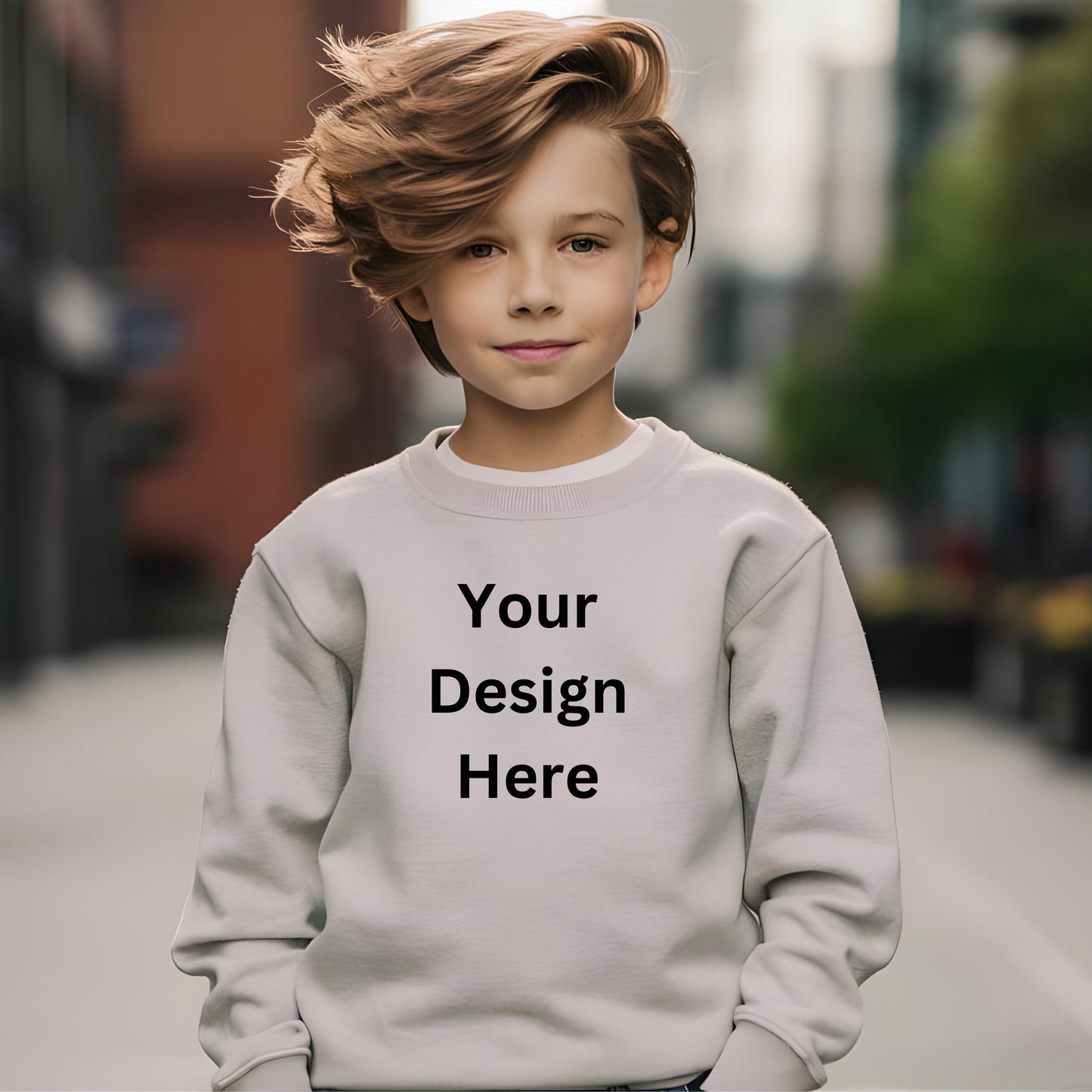 Personalised Custom Kid's Christmas Sweatshirt