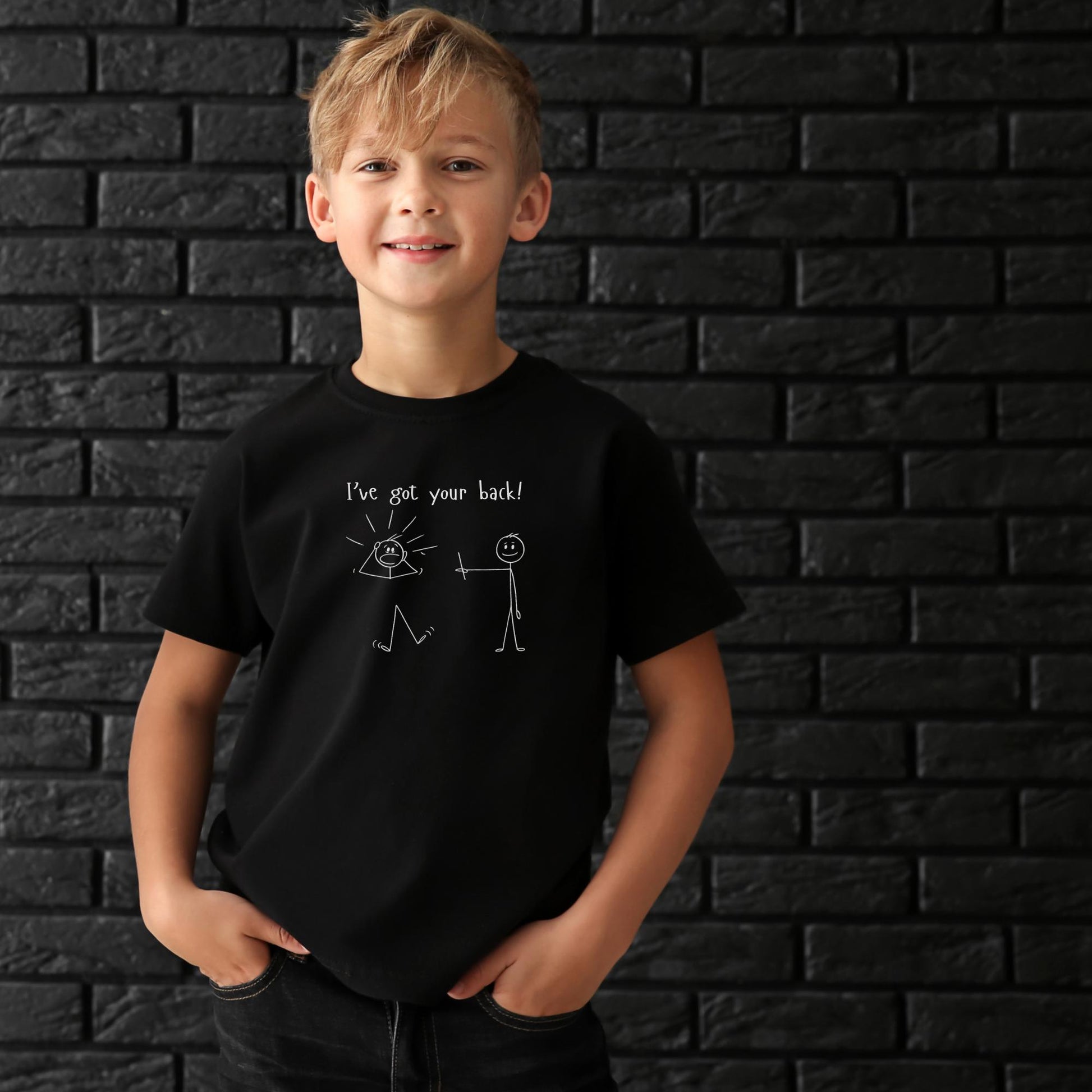 I've Got Your Back Stick T Shirt, Funny Stick Figure Humor Shirt, Stickman Shirt, Fun Quote Shirts, Funny Stickmen Tee, Man Joke Shirt Gift