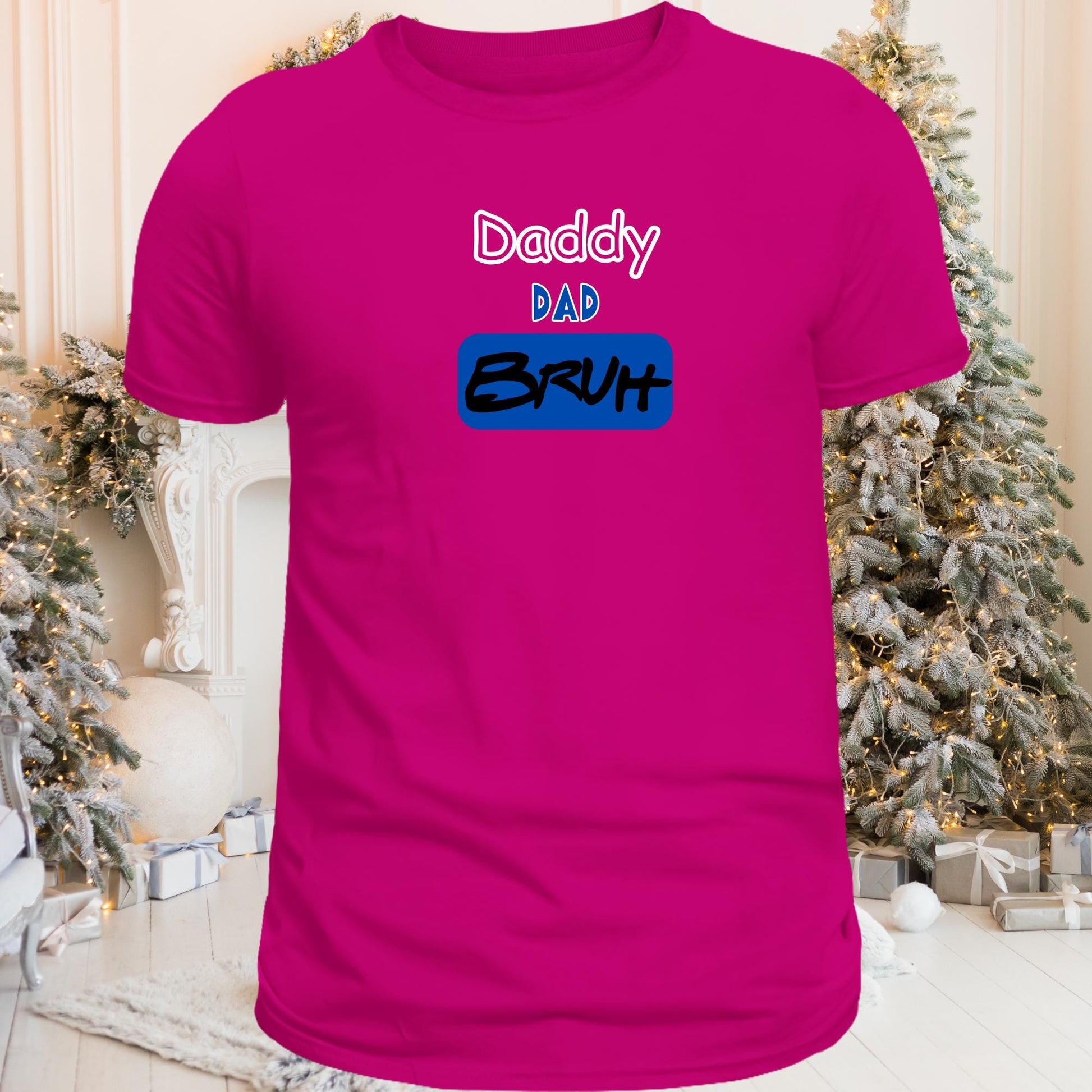 Personalised Dad and Mom Bruh T Shirt