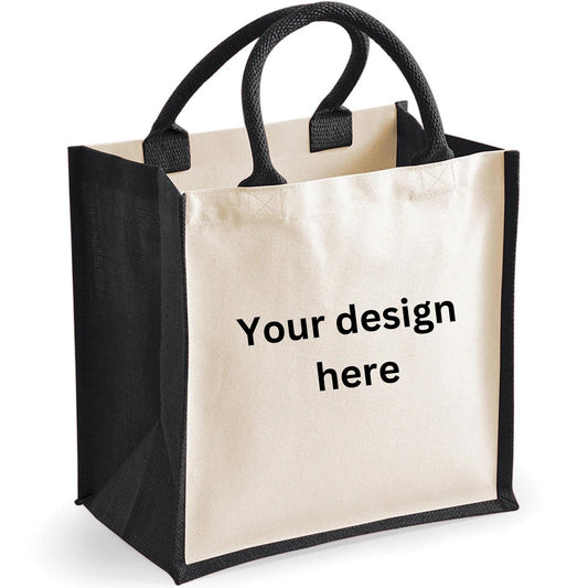 Custom Canvas Tote Bag, Customised Tote Bag, Personalised Name Tote Bag, Custom Canvas Tote Bag, Your Own Design Bag, Personalised Gift