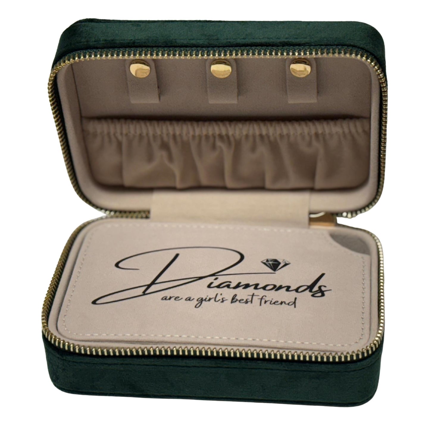 Personalised Velvet Jewellery Box, Custom Gold Glitter Name Jewelry Box, Bridesmaid Jewelry Box,Travel Jewelry Case, Velvet Jewelry Gift Box