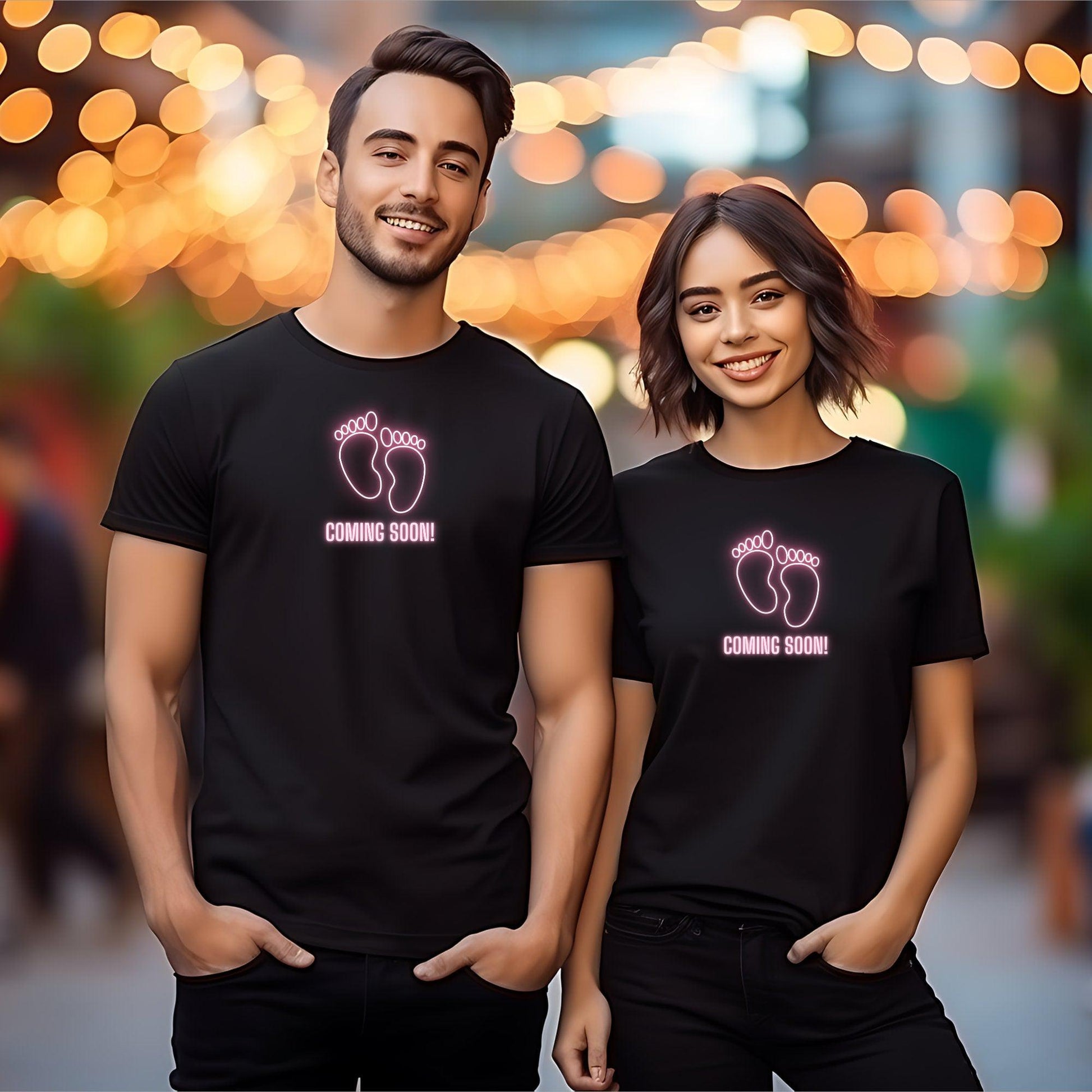 Matching Mummy and Daddy To Be T-Shirts