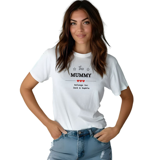 Mothers Day Gift, Mom Tee Shirt, Mothers Day T Shirt, Mama Shirt, First Mothers Day Gift, Mummy Shirt, Custom Mom Shirt, Mom Tee