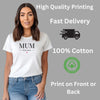 Mum Est 2001 Heart Love T Shirt