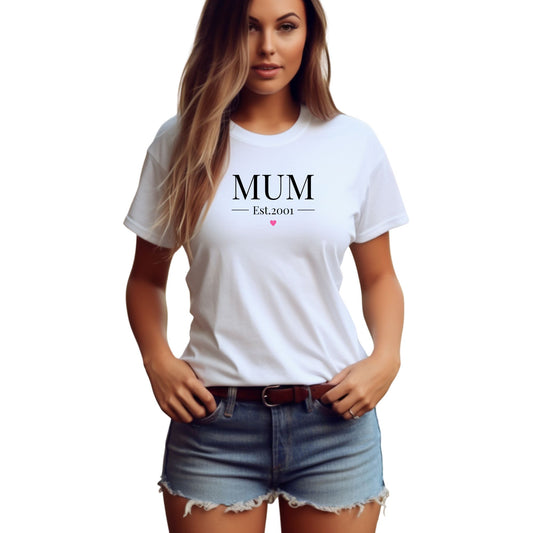 Mom Tee Shirts, Mothers Day T Shirt, Mama Shirt, First Mothers Day Gift, Mummy Shirt, Mothers Day Gift, Custom Mom Shirt