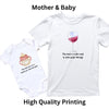 Mummy and Baby Matching Drinks T Shirt