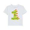 Personalised 1st Birthday Dino Balloons T Shirt