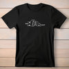 Custom Name Dad and Toddler Fist Bump T Shirt