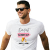 Personalised Our First Father's Day Drinking T Shirt