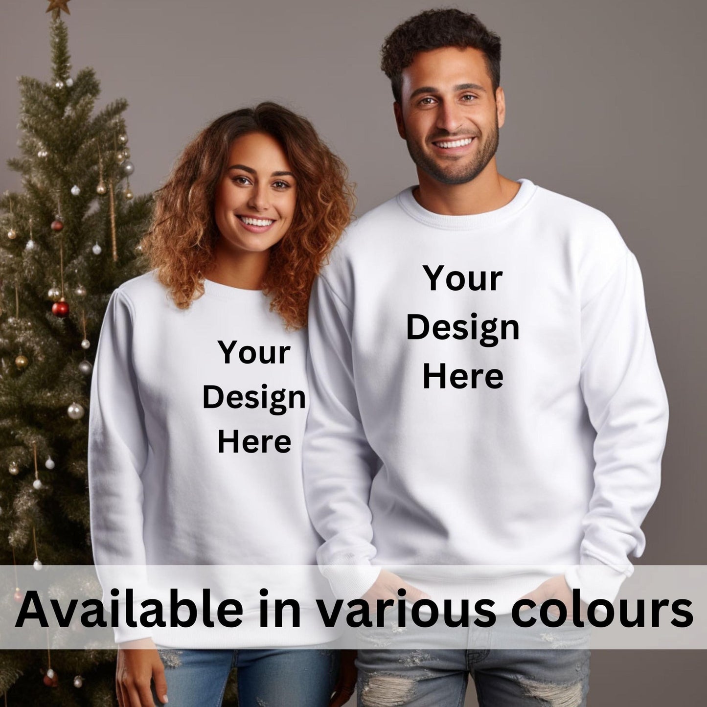Personalised Design Sweatshirts for Couples