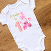 Personalised First Birthday Balloons T Shirt