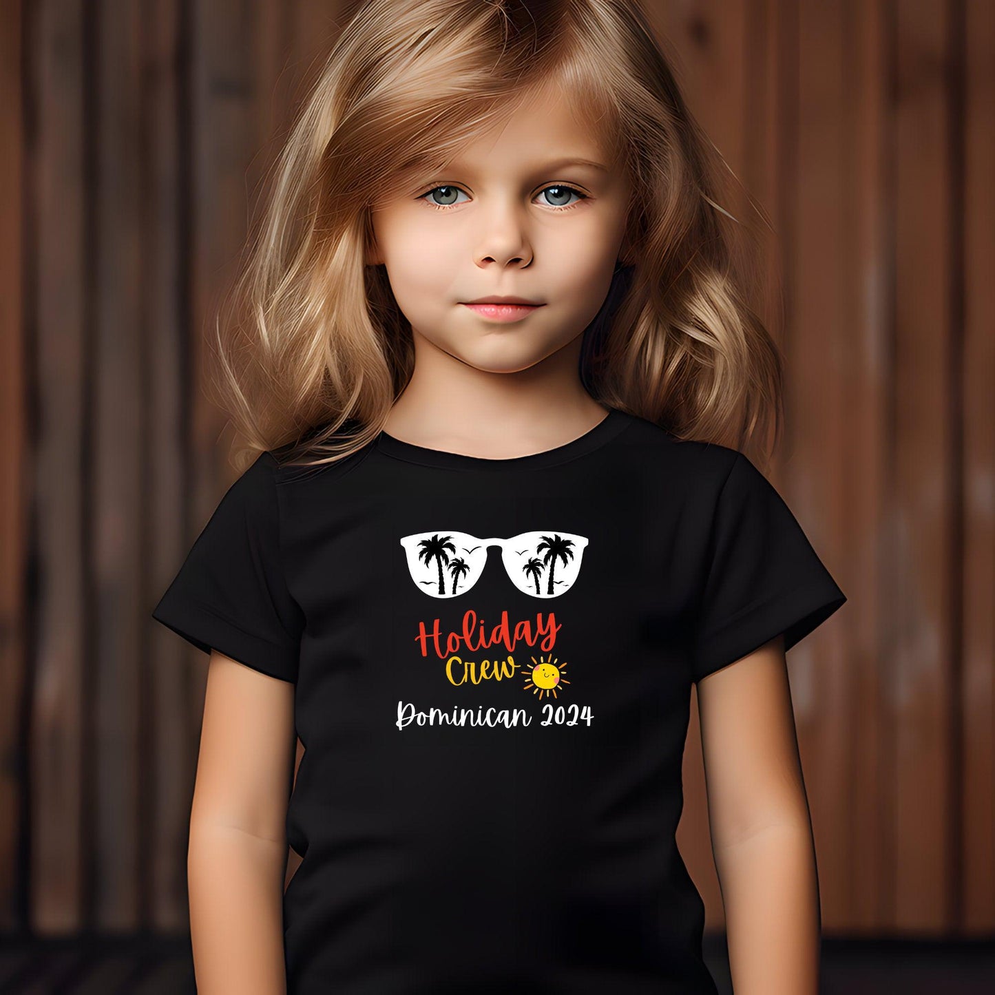 Personalised Holiday Crew Sunglass T-Shirts – Custom Vacation Tees for the Whole Family