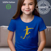 Personalised Kid's Football Kicker Graphic T Shirts