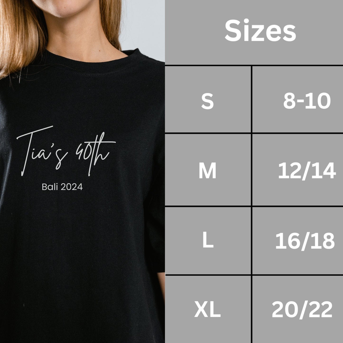 Personalised Name Birthday T Shirt for Women