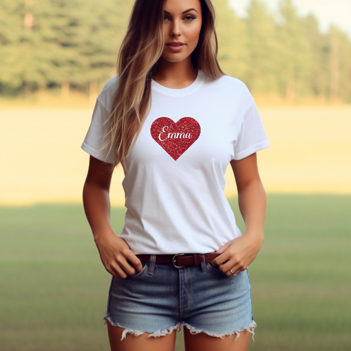 personalised red glitter heart shirt.jpg