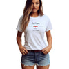 Personalised Mummy Belongs To Red Heart Love T Shirt