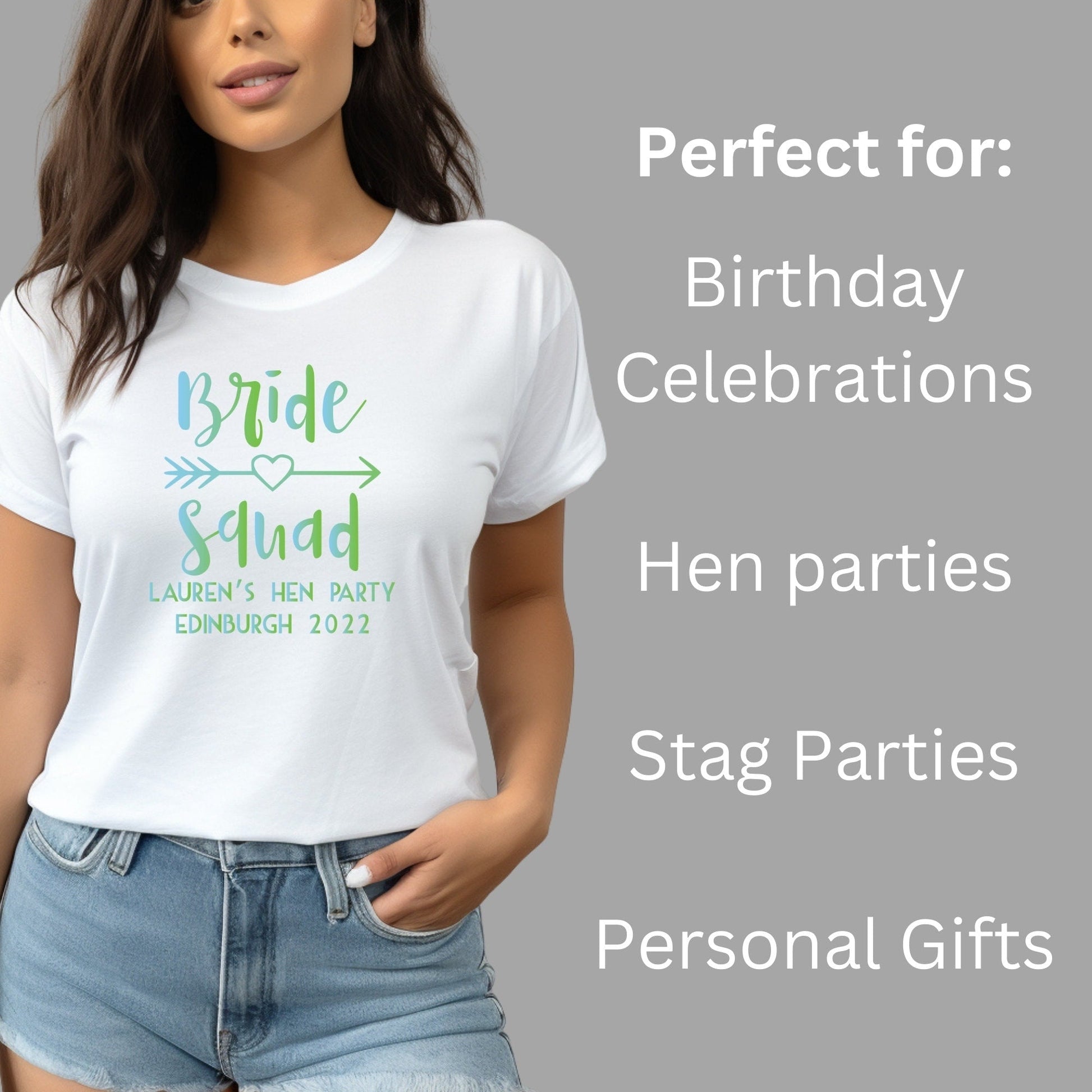 Personalised Women Custom Printed T-Shirt