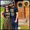 Super Mummio, Daddio & Kiddio T-Shirts - Personalized Family Matching Tees, Custom Kids Names, New Mom & Dad Unisex Short Sleeve